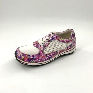Alegria Cindi Pink Swirl Sneakers Floral 40/9.5-10